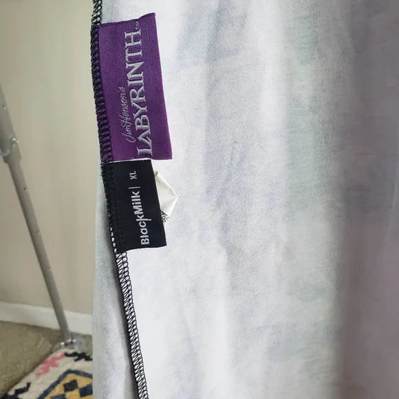 BLACKMILK TURN BACK TEE DRESS LABYRINTH XL - Picture 8 of 9